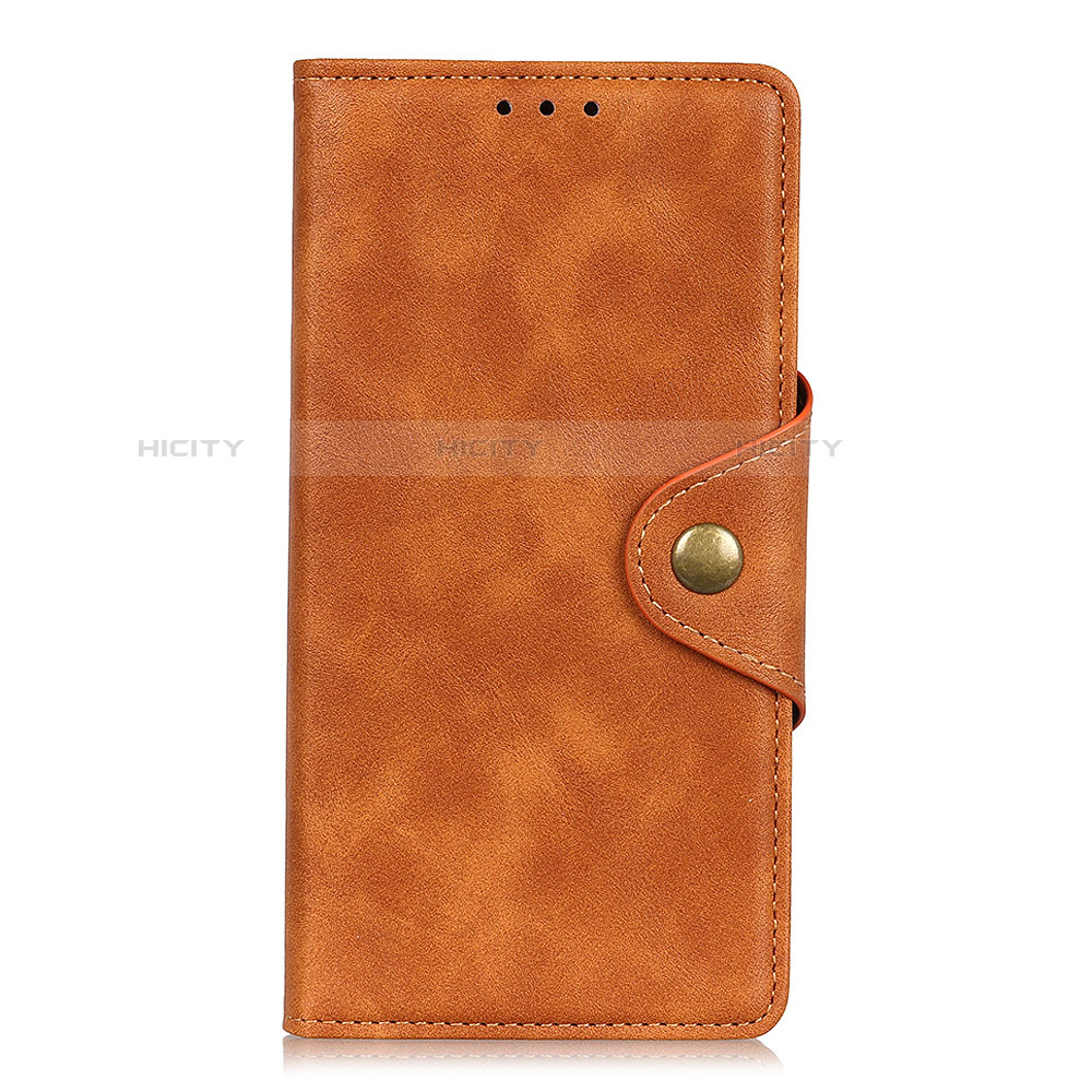 Funda de Cuero Cartera con Soporte Carcasa L01 para BQ Vsmart joy 1 Naranja