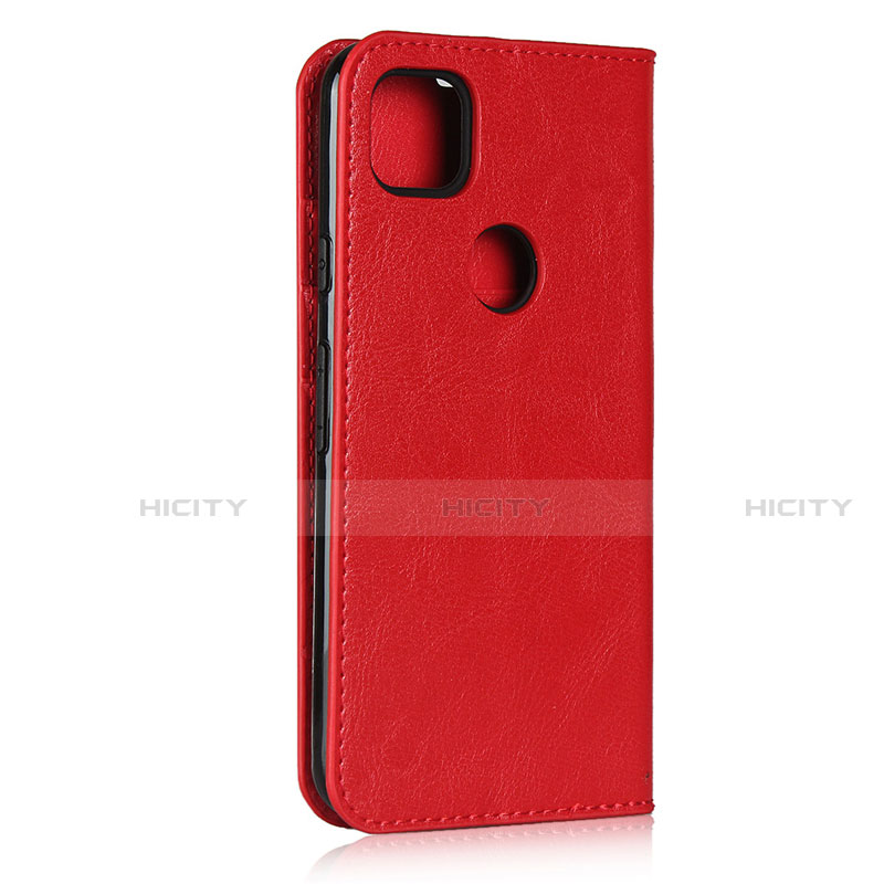 Funda de Cuero Cartera con Soporte Carcasa L01 para Google Pixel 4a