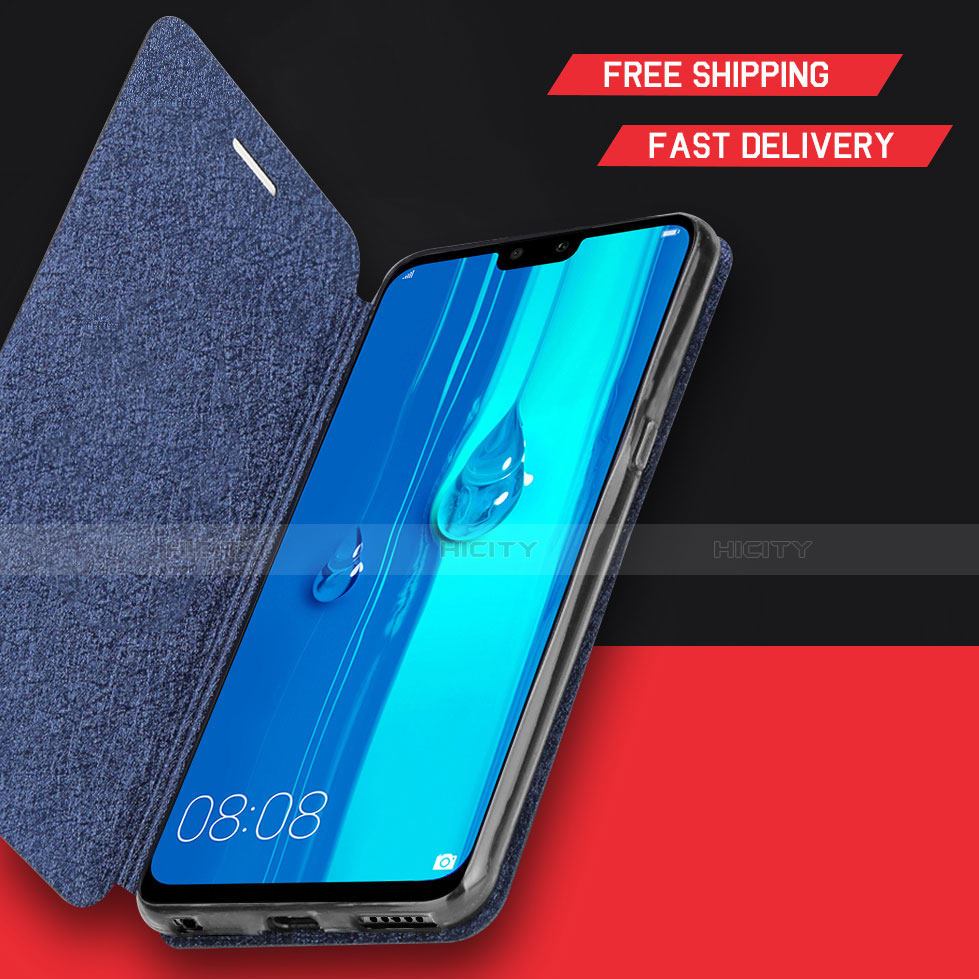 Funda de Cuero Cartera con Soporte Carcasa L01 para Huawei Enjoy 9 Plus