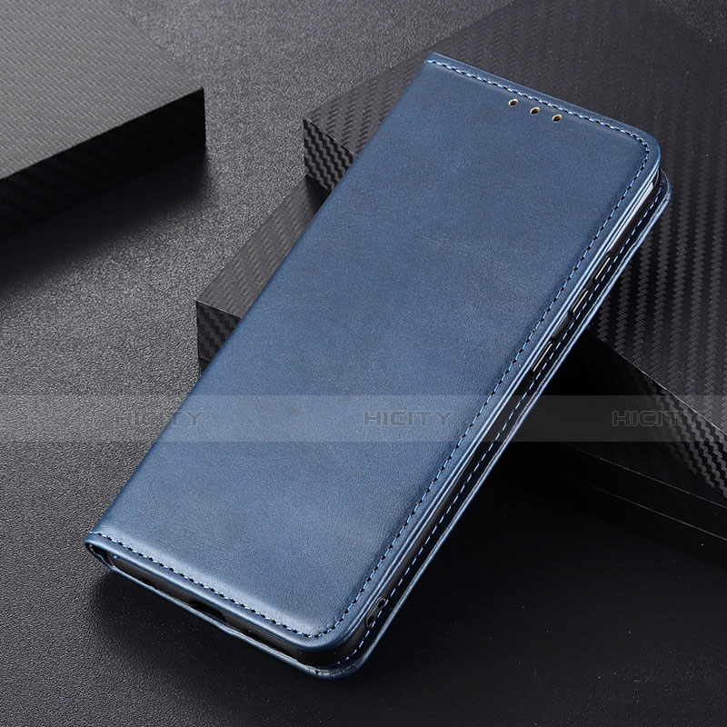 Funda de Cuero Cartera con Soporte Carcasa L01 para Huawei P Smart (2020) Azul