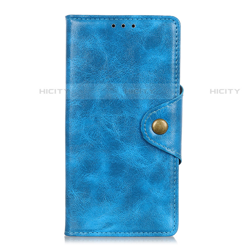 Funda de Cuero Cartera con Soporte Carcasa L01 para Huawei P smart S Azul Cielo