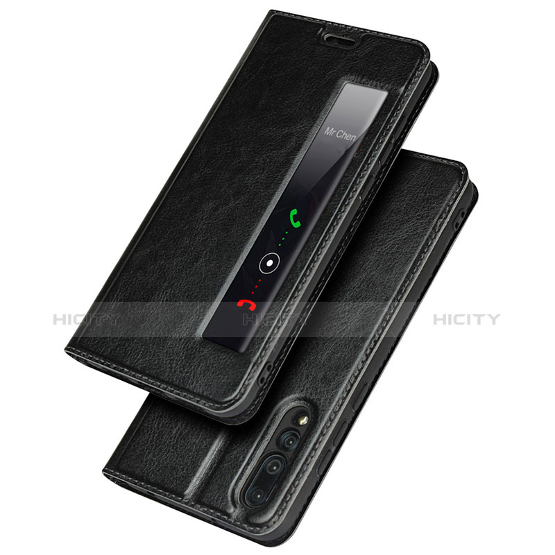 Funda de Cuero Cartera con Soporte Carcasa L01 para Huawei P20 Pro