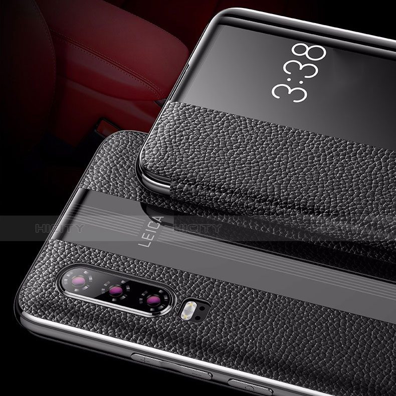 Funda de Cuero Cartera con Soporte Carcasa L01 para Huawei P30