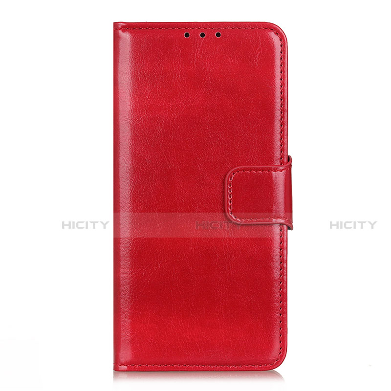 Funda de Cuero Cartera con Soporte Carcasa L01 para Motorola Moto G Fast Rojo