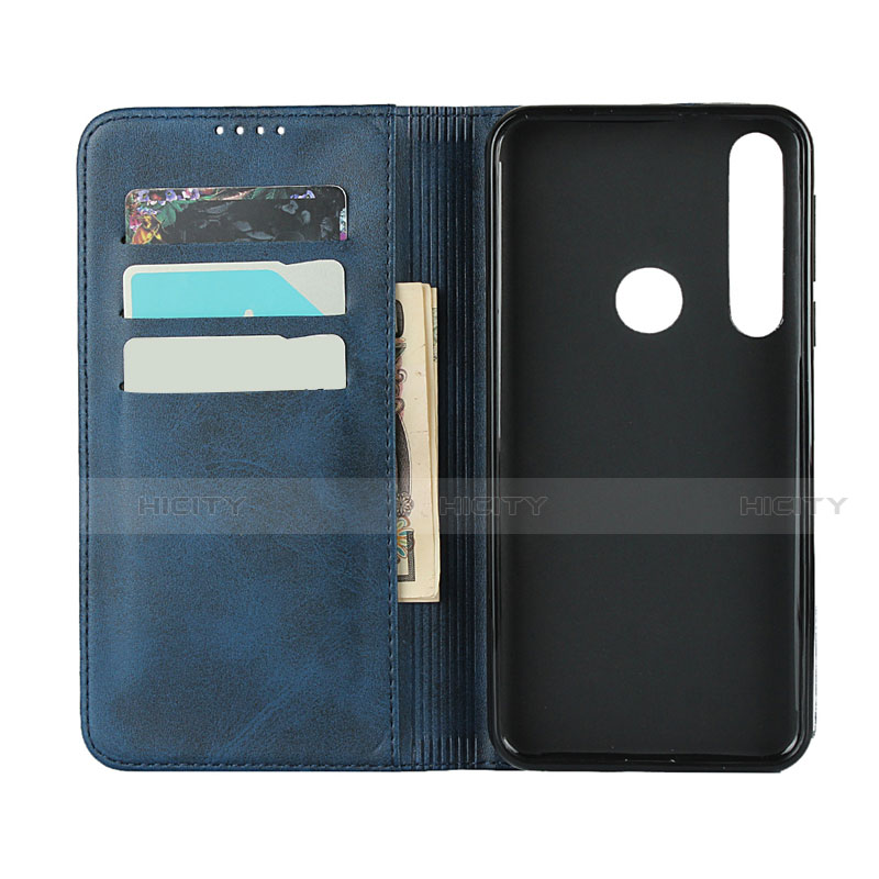 Funda de Cuero Cartera con Soporte Carcasa L01 para Motorola Moto G8 Play