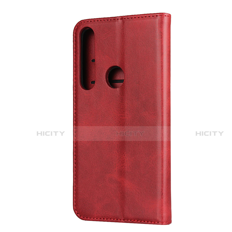 Funda de Cuero Cartera con Soporte Carcasa L01 para Motorola Moto G8 Play