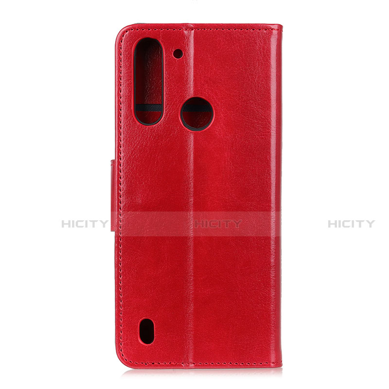 Funda de Cuero Cartera con Soporte Carcasa L01 para Motorola Moto G8 Power Lite