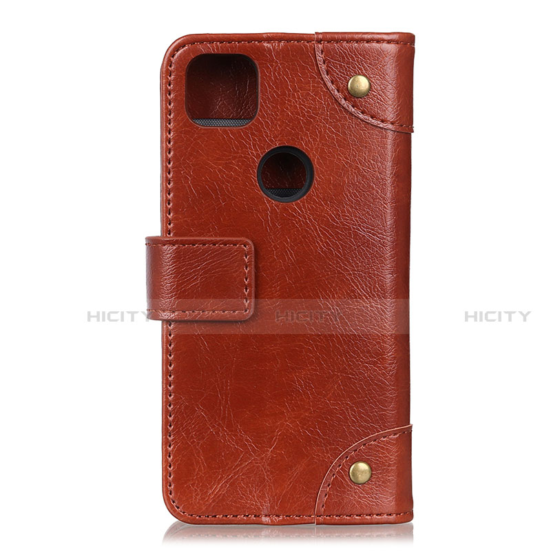 Funda de Cuero Cartera con Soporte Carcasa L01 para Motorola Moto G9 Power