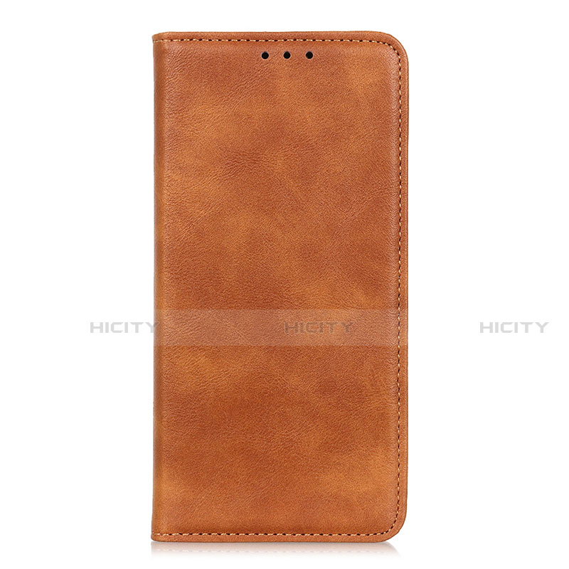 Funda de Cuero Cartera con Soporte Carcasa L01 para Motorola Moto One Fusion Plus Naranja