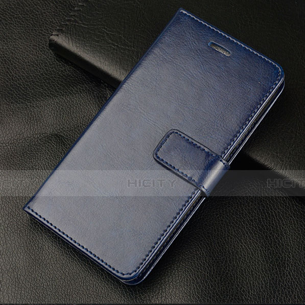 Funda de Cuero Cartera con Soporte Carcasa L01 para OnePlus 5T A5010 Azul