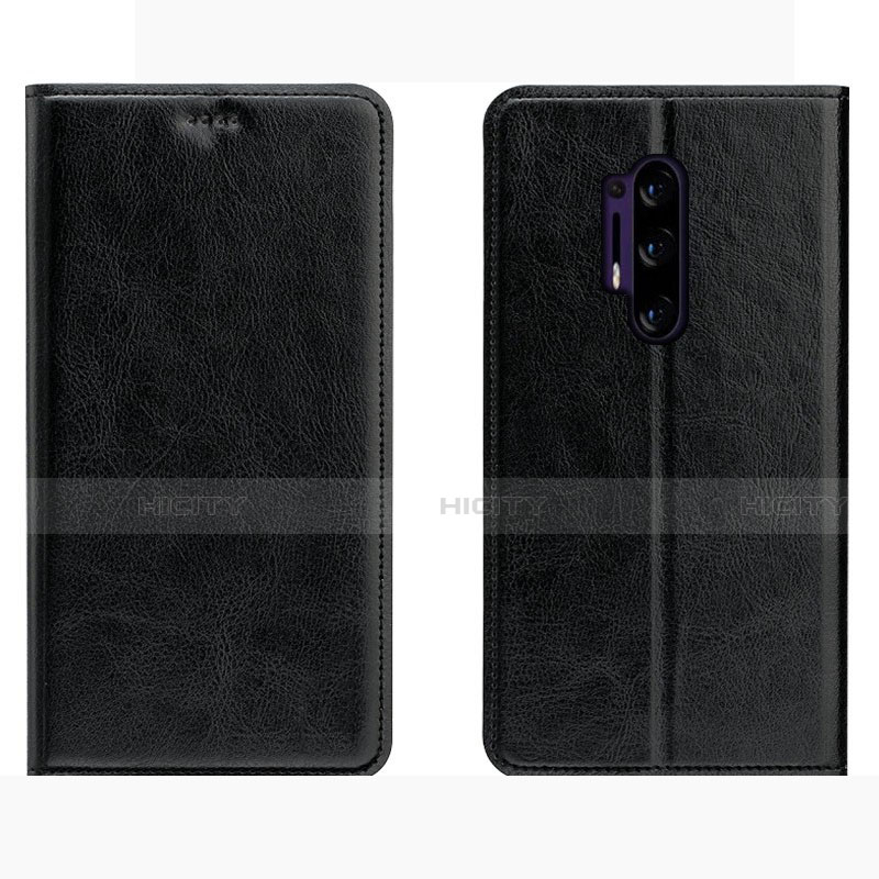 Funda de Cuero Cartera con Soporte Carcasa L01 para OnePlus 8 Pro Negro