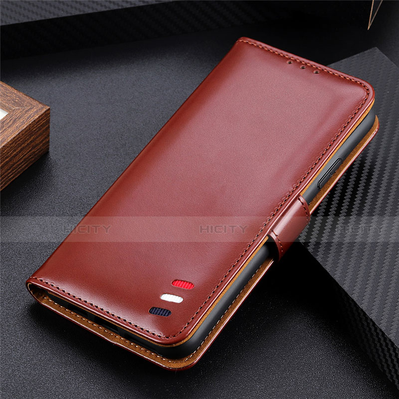 Funda de Cuero Cartera con Soporte Carcasa L01 para OnePlus Nord N10 5G Marron