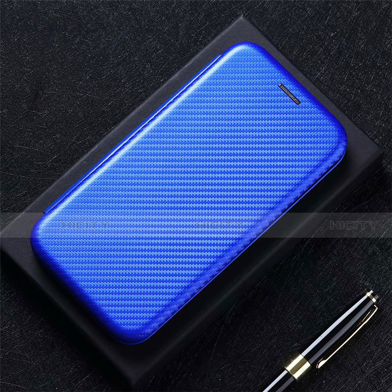 Funda de Cuero Cartera con Soporte Carcasa L01 para Oppo A33 Azul