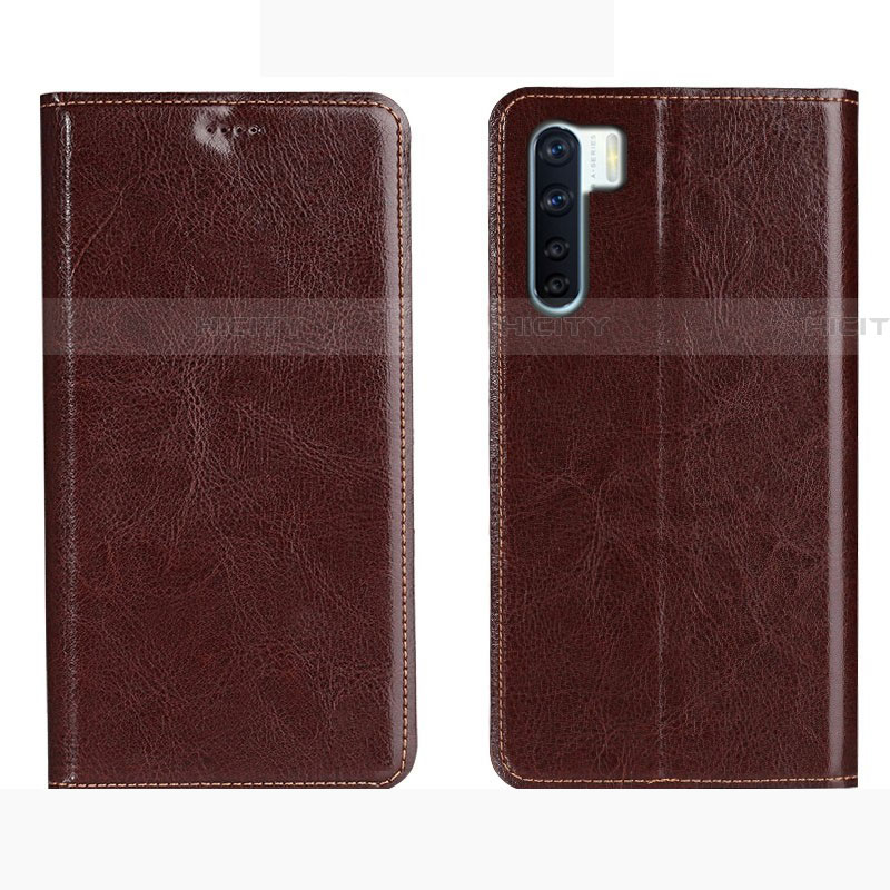 Funda de Cuero Cartera con Soporte Carcasa L01 para Oppo A91