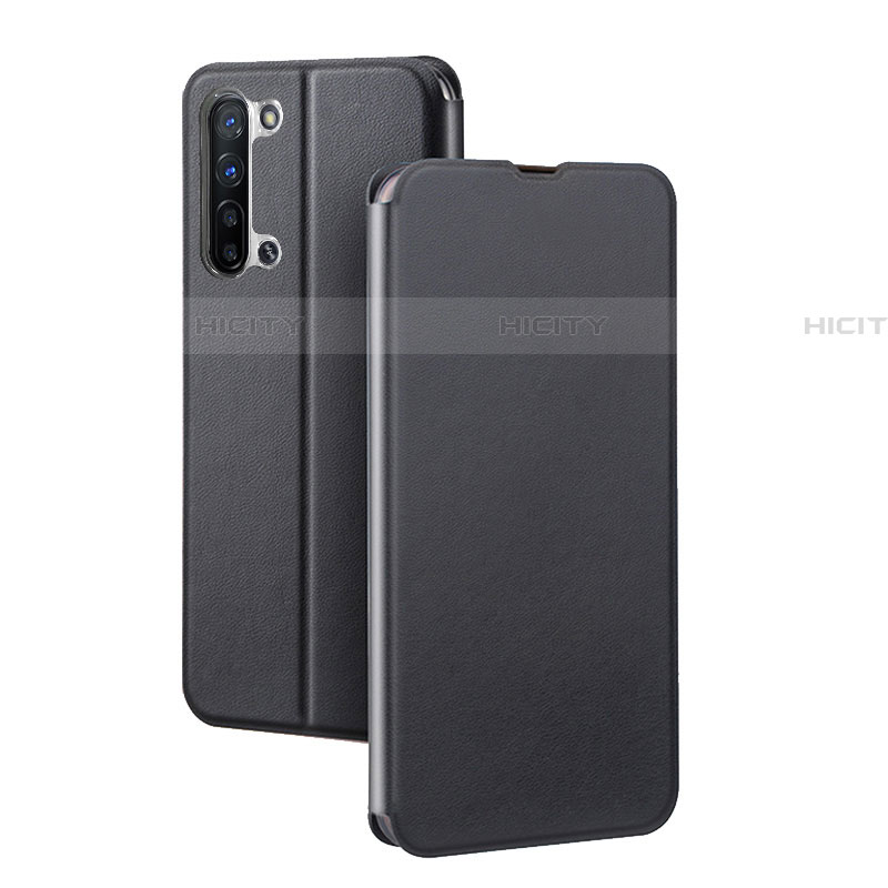 Funda de Cuero Cartera con Soporte Carcasa L01 para Oppo Find X2 Lite Negro