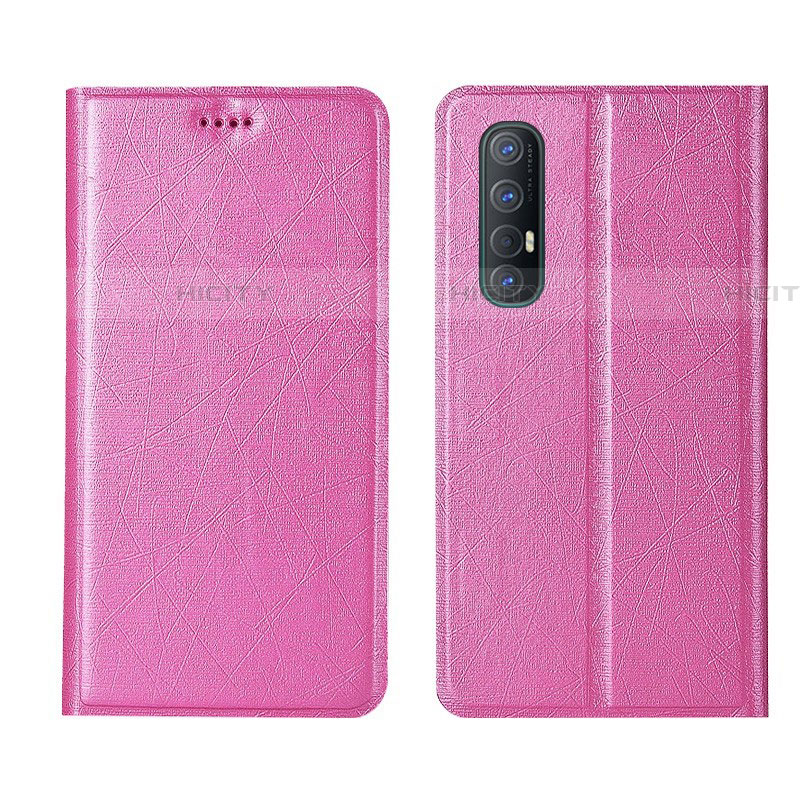 Funda de Cuero Cartera con Soporte Carcasa L01 para Oppo Reno3 Pro