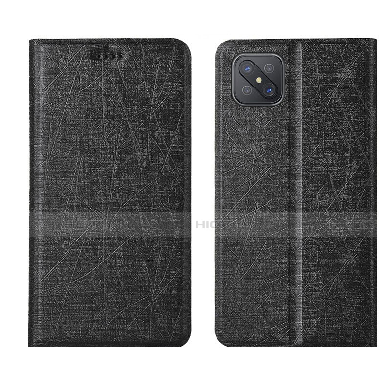 Funda de Cuero Cartera con Soporte Carcasa L01 para Oppo Reno4 Z 5G