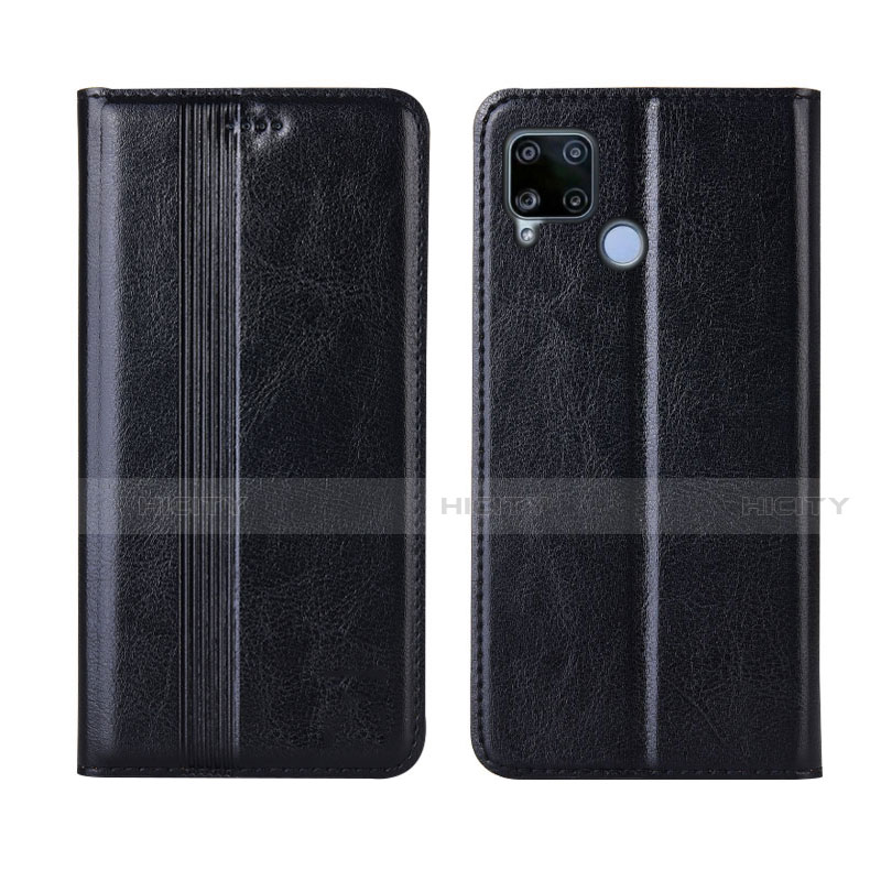 Funda de Cuero Cartera con Soporte Carcasa L01 para Realme C15