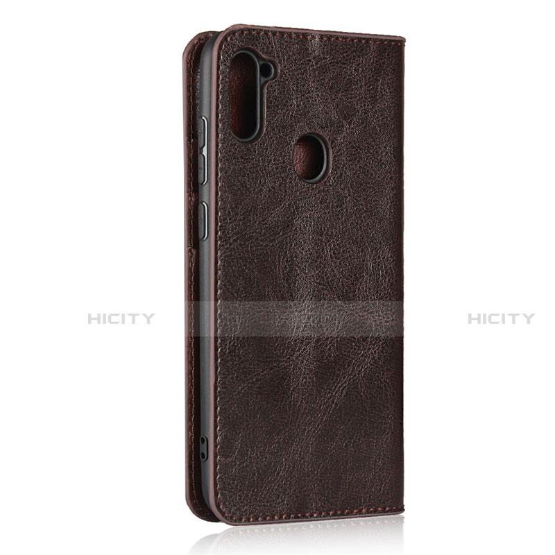 Funda de Cuero Cartera con Soporte Carcasa L01 para Samsung Galaxy A11