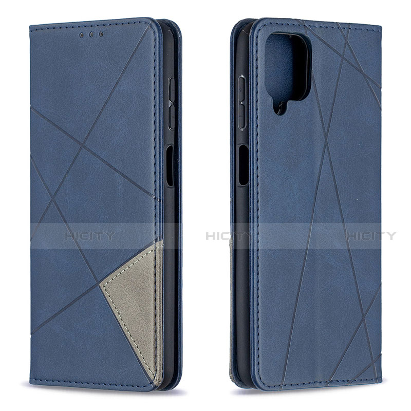 Funda de Cuero Cartera con Soporte Carcasa L01 para Samsung Galaxy A12