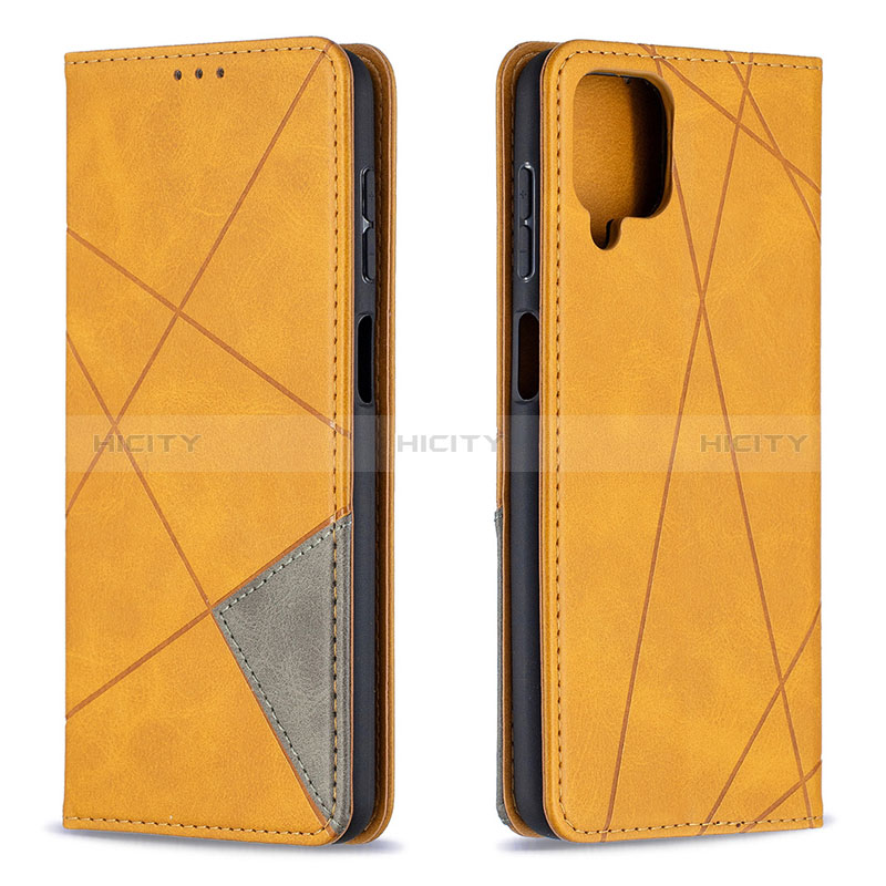 Funda de Cuero Cartera con Soporte Carcasa L01 para Samsung Galaxy A12 Nacho