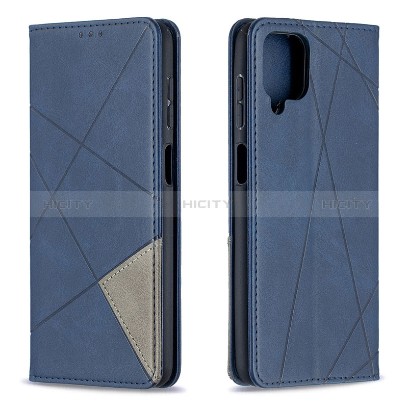 Funda de Cuero Cartera con Soporte Carcasa L01 para Samsung Galaxy A12 Nacho