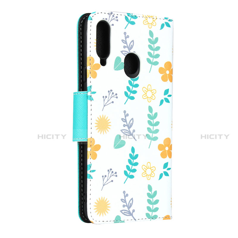 Funda de Cuero Cartera con Soporte Carcasa L01 para Samsung Galaxy A20s