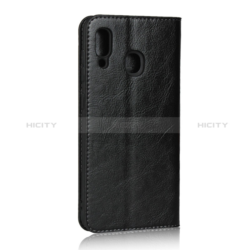 Funda de Cuero Cartera con Soporte Carcasa L01 para Samsung Galaxy M10S