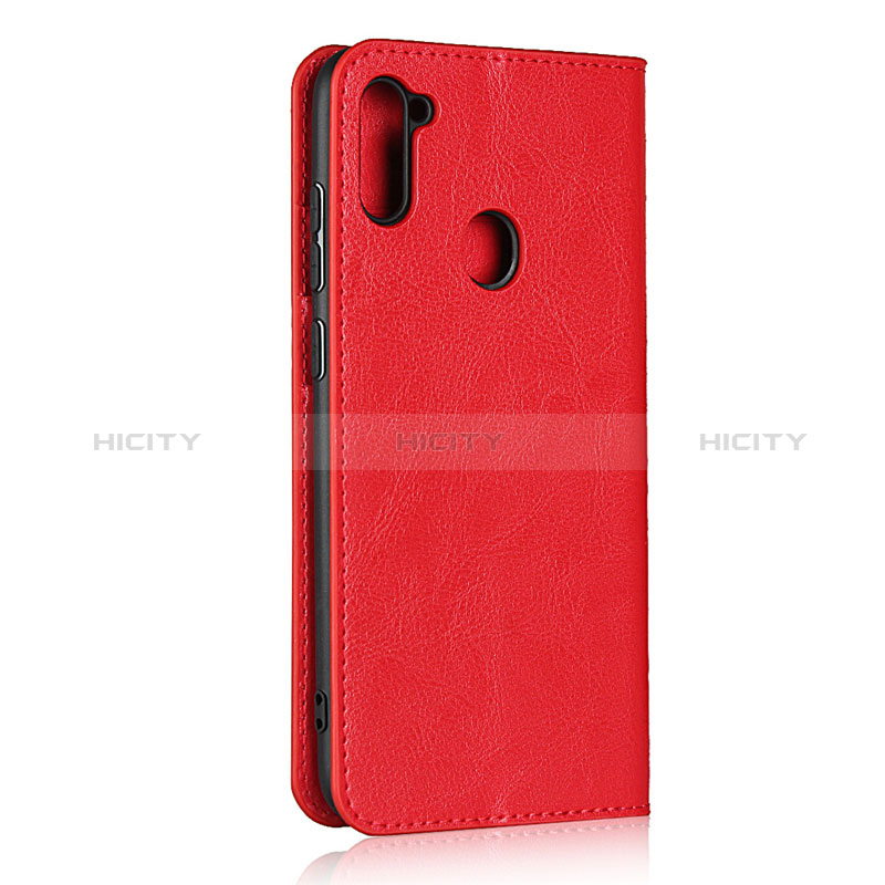 Funda de Cuero Cartera con Soporte Carcasa L01 para Samsung Galaxy M11