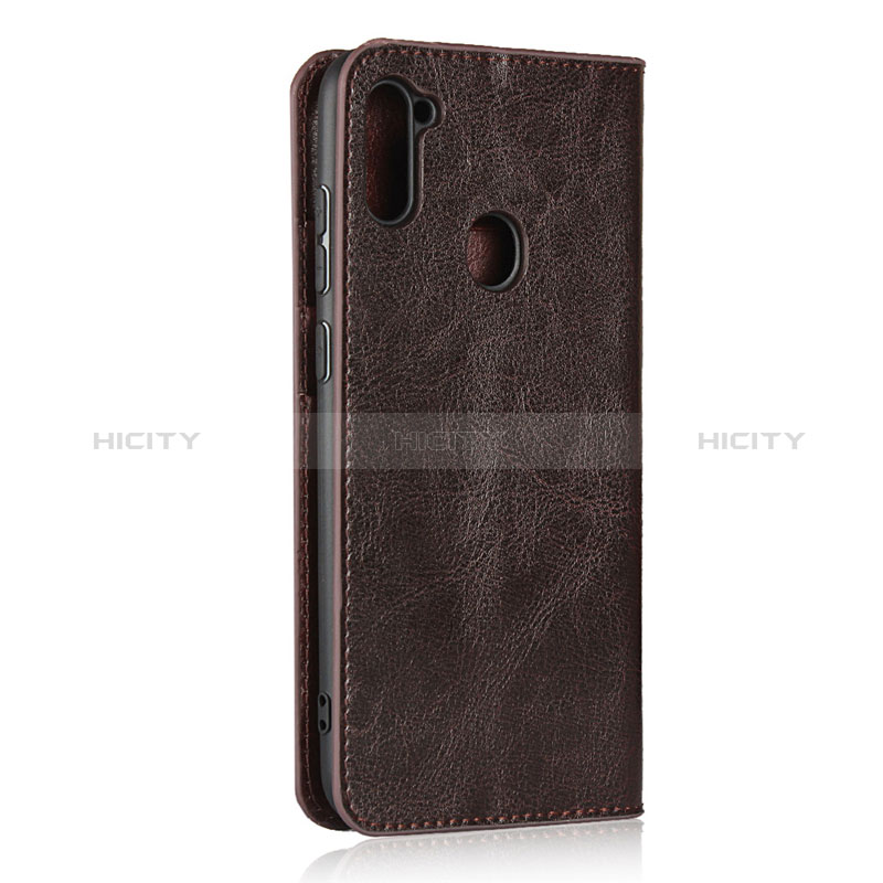 Funda de Cuero Cartera con Soporte Carcasa L01 para Samsung Galaxy M11