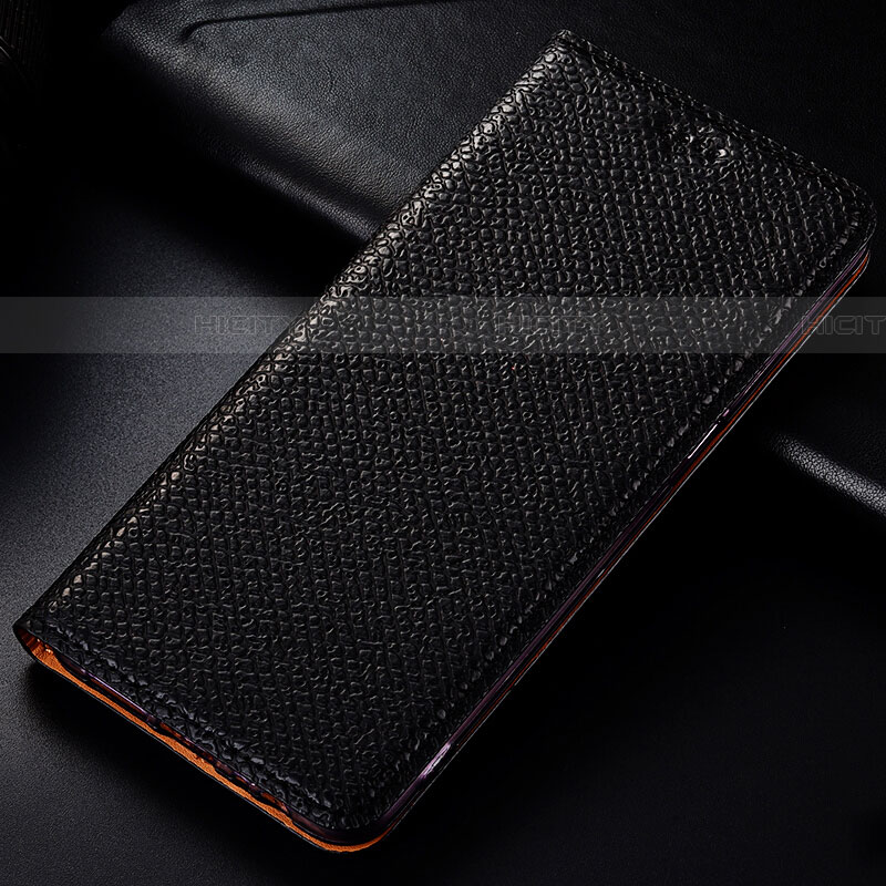 Funda de Cuero Cartera con Soporte Carcasa L01 para Samsung Galaxy M60s Negro