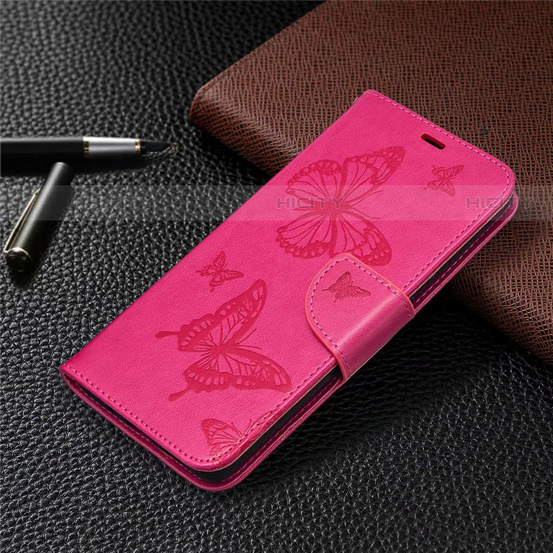 Funda de Cuero Cartera con Soporte Carcasa L01 para Samsung Galaxy S20 FE ((2022)) 5G Rosa Roja