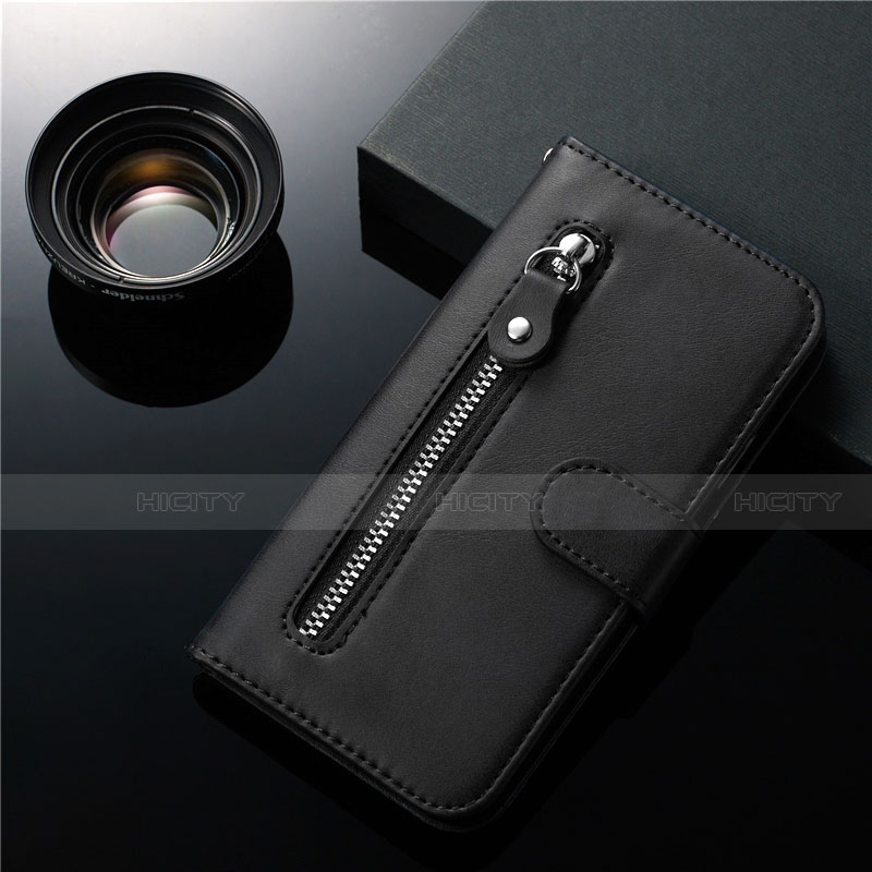 Funda de Cuero Cartera con Soporte Carcasa L01 para Samsung Galaxy S20 Ultra 5G Negro