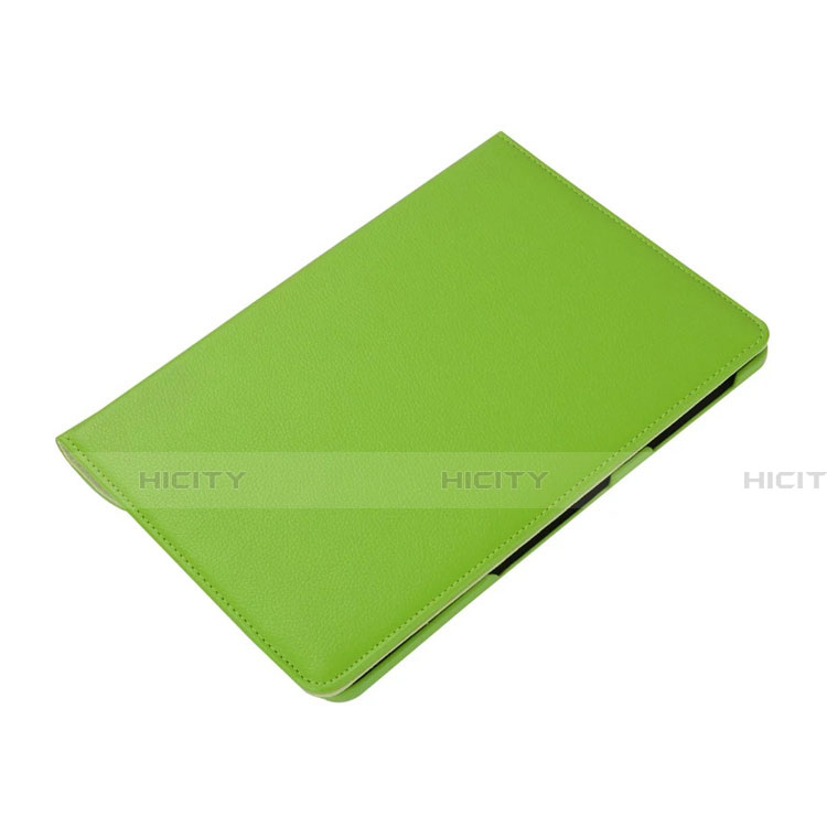 Funda de Cuero Cartera con Soporte Carcasa L01 para Samsung Galaxy Tab S6 Lite 10.4 SM-P610 Verde