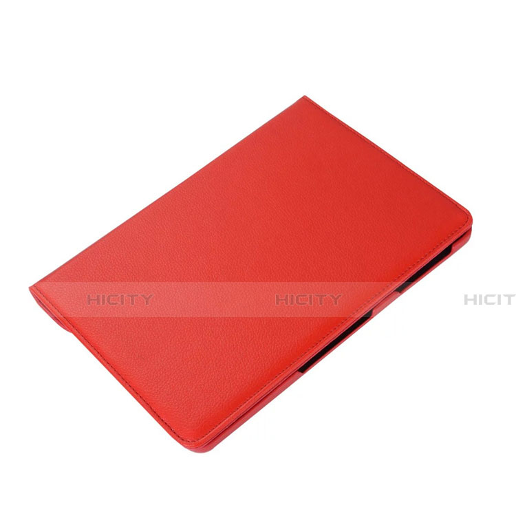 Funda de Cuero Cartera con Soporte Carcasa L01 para Samsung Galaxy Tab S6 Lite 4G 10.4 SM-P615 Rojo