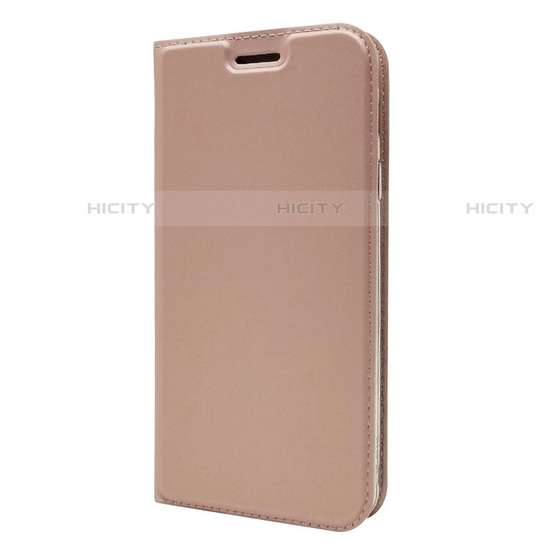 Funda de Cuero Cartera con Soporte Carcasa L01 para Sony Xperia 10 Oro Rosa