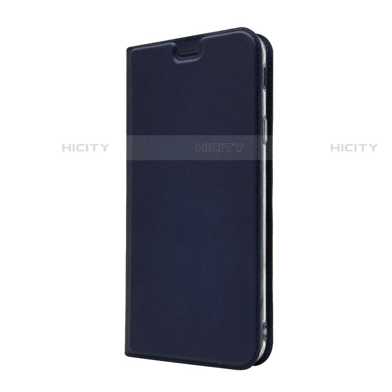 Funda de Cuero Cartera con Soporte Carcasa L01 para Sony Xperia XA3 Azul