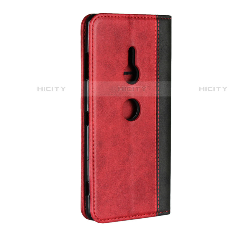 Funda de Cuero Cartera con Soporte Carcasa L01 para Sony Xperia XZ3