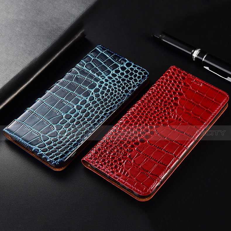 Funda de Cuero Cartera con Soporte Carcasa L01 para Vivo X60 Pro 5G