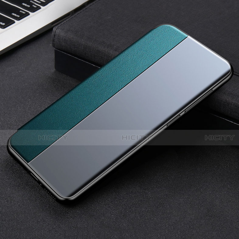 Funda de Cuero Cartera con Soporte Carcasa L01 para Xiaomi Mi 11 Lite 4G Cian