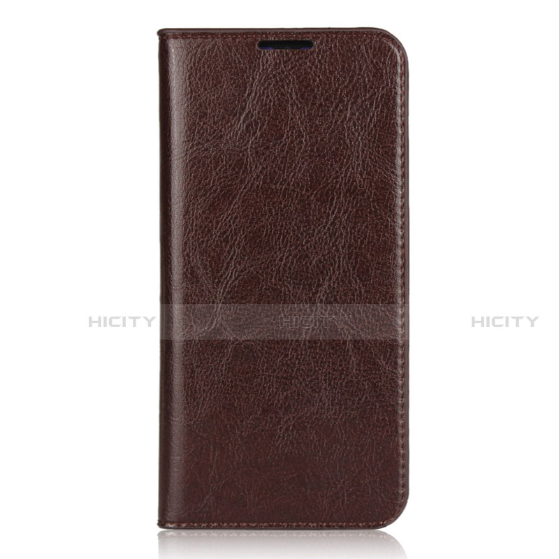 Funda de Cuero Cartera con Soporte Carcasa L01 para Xiaomi Mi A3 Lite Marron