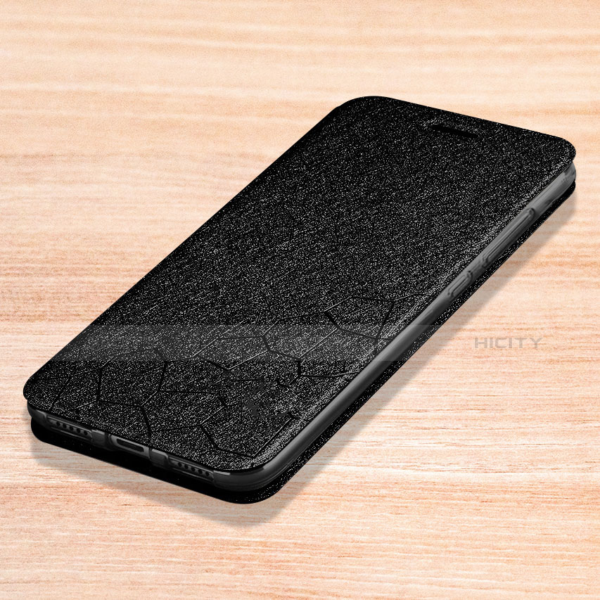 Funda de Cuero Cartera con Soporte Carcasa L01 para Xiaomi Redmi Note 7 Pro Negro