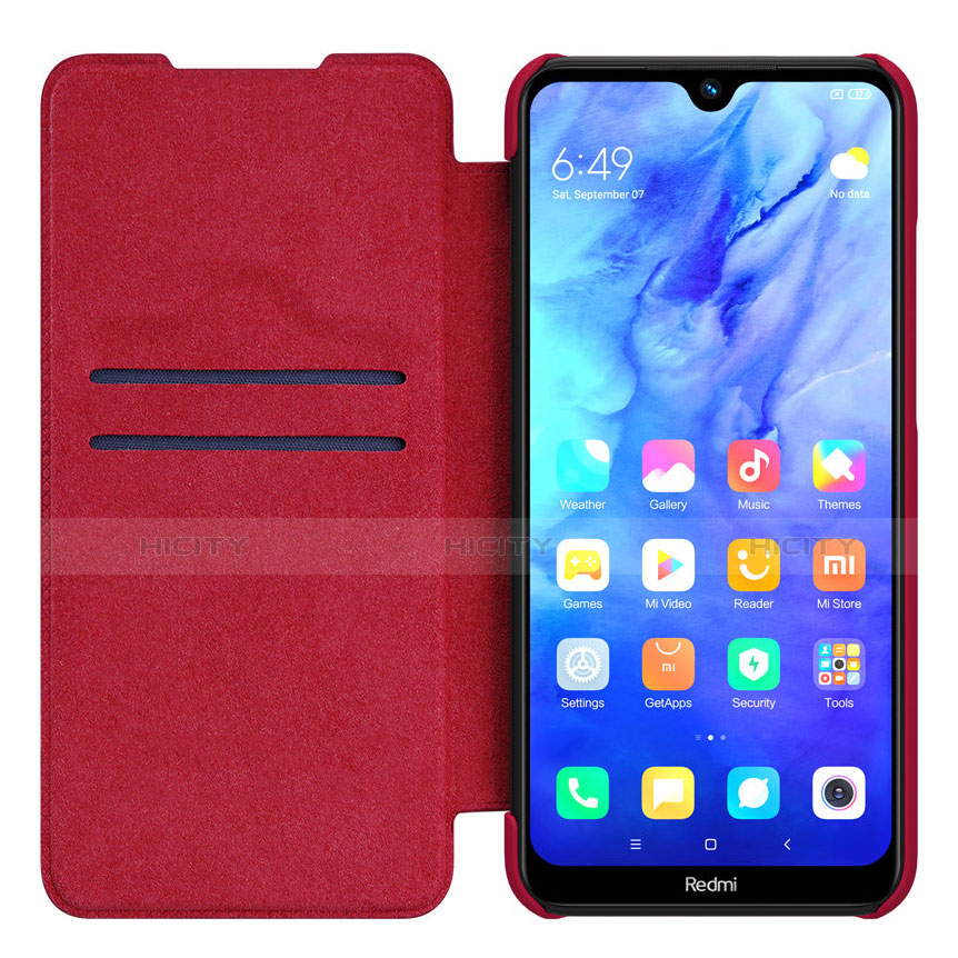 Funda de Cuero Cartera con Soporte Carcasa L01 para Xiaomi Redmi Note 8