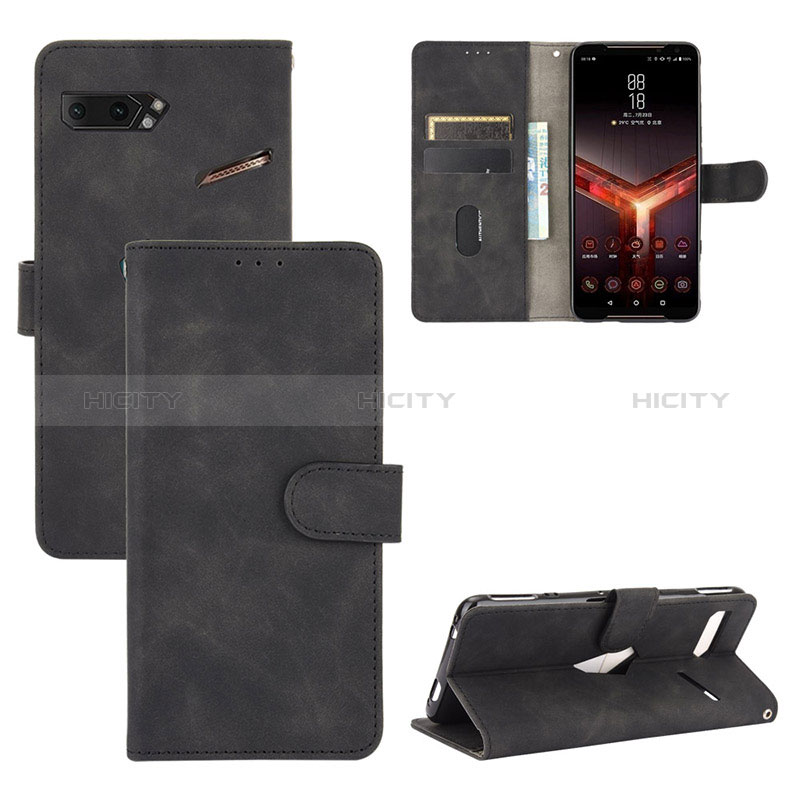 Funda de Cuero Cartera con Soporte Carcasa L01Z para Asus ROG Phone II ZS660KL