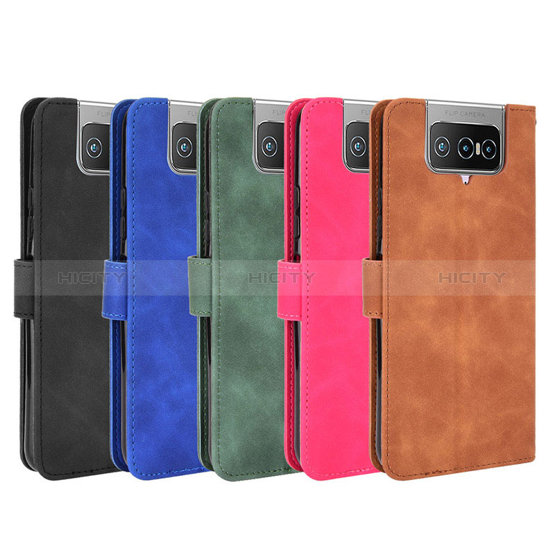 Funda de Cuero Cartera con Soporte Carcasa L01Z para Asus Zenfone 7 Pro ZS671KS