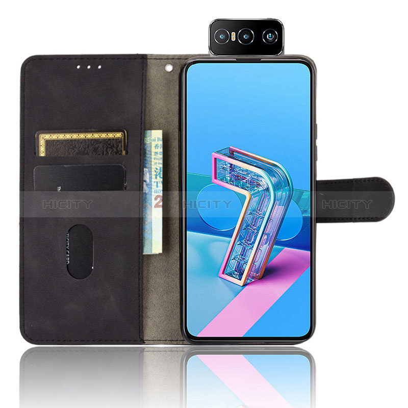 Funda de Cuero Cartera con Soporte Carcasa L01Z para Asus Zenfone 7 Pro ZS671KS