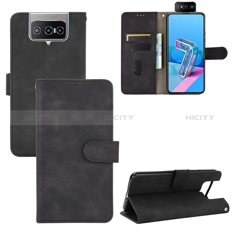 Funda de Cuero Cartera con Soporte Carcasa L01Z para Asus Zenfone 7 Pro ZS671KS