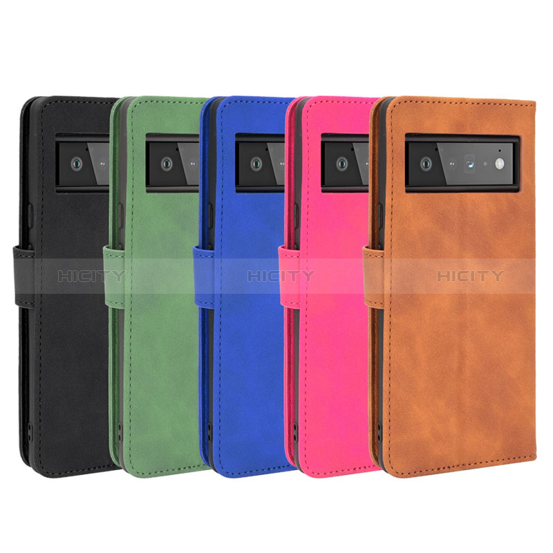 Funda de Cuero Cartera con Soporte Carcasa L01Z para Google Pixel 6 5G