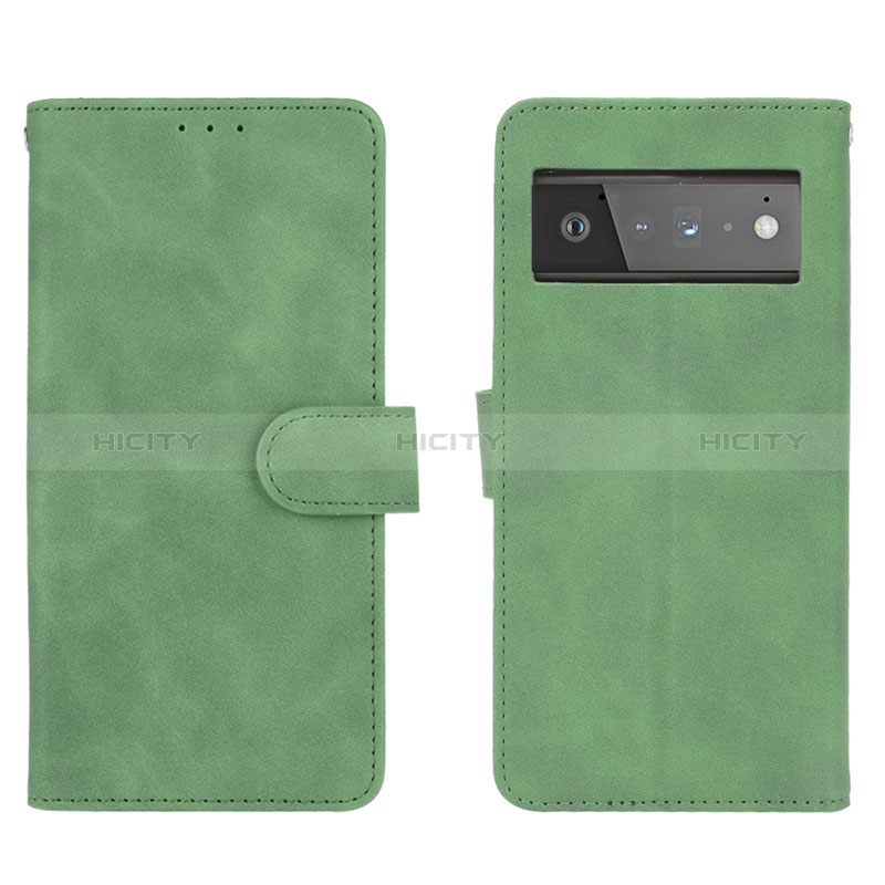 Funda de Cuero Cartera con Soporte Carcasa L01Z para Google Pixel 6 5G