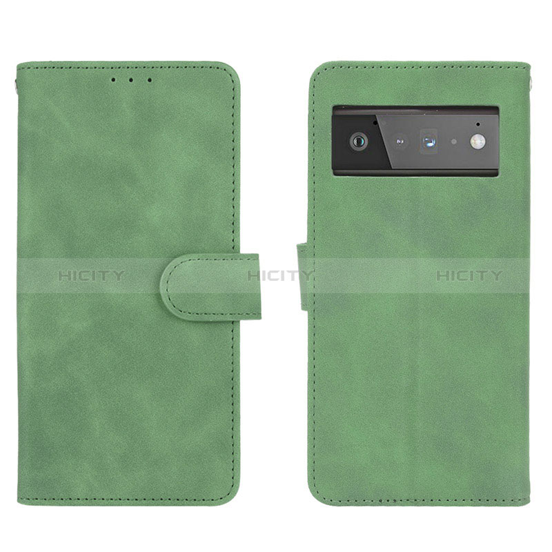 Funda de Cuero Cartera con Soporte Carcasa L01Z para Google Pixel 6 Pro 5G